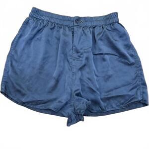 90s Victoria's Secret gold label silk shorts